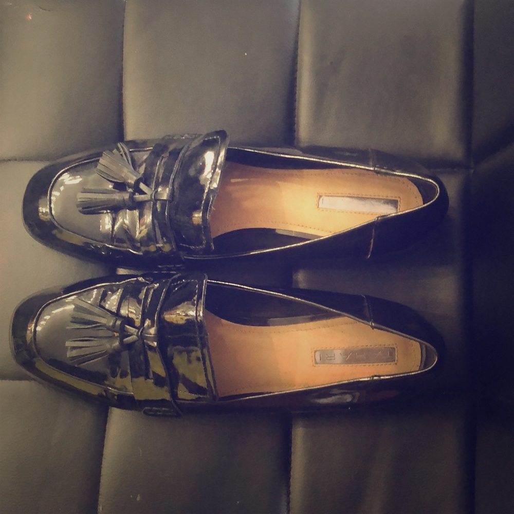 Tahari Patent Leather Loafers